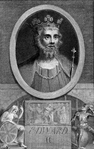 Koning Edward II van Engeland, 1284-1327 door Unbekannt