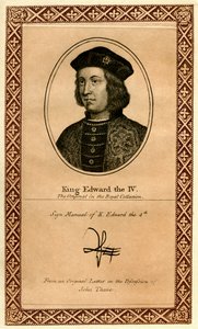 Koning Edward IV van Engeland door Unbekannt