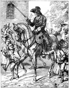 Koning Frederik II van Pruisen 1712-1786, 19e eeuw door Unbekannt