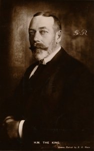 Koning George V 1865-1936, 1921 door Unbekannt