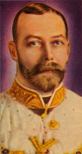 Koning George V bij zijn eerste staatsopening van het parlement, 1911, 1935