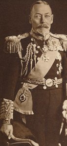 Koning George V door Unbekannt