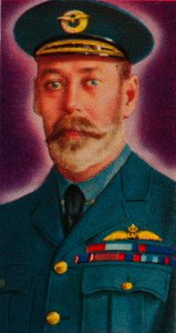 Koning George V in het uniform van Chef van de Koninklijke Luchtmacht