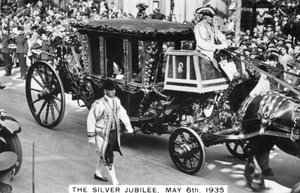 Zilveren Jubileum van Koning George V, Londen, 6 mei, 1935 door Unbekannt