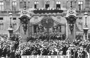 Zilveren jubileum van koning George V, Londen, 6 mei 1935 door Unbekannt