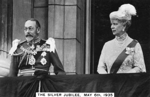 Zilveren Jubileum van Koning George V, Londen, 6 mei door Unbekannt