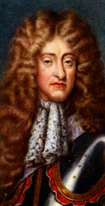Koning James II door Unbekannt