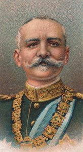 Koning Peter I 1844-1921 van Servië, 1917