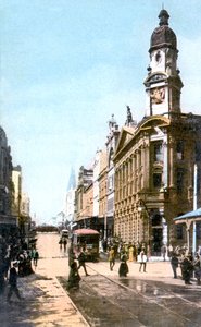 King Street, Sydney, Australië, ca. 1900s