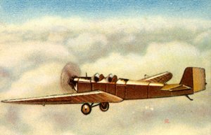 Klemm L.25 Ia vliegtuig, 1920s, 1932 door Unbekannt