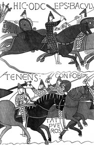 Ridders van Hertog Guillaume, c1070 door Unbekannt