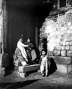 Koreaanse kinderen, Korea, 1900 door Unbekannt