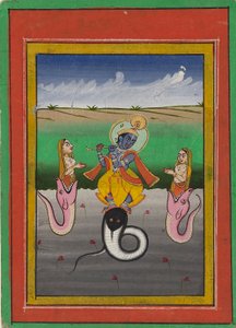 Krishna Kaliyamardaka, begin 20e eeuw door Unbekannt