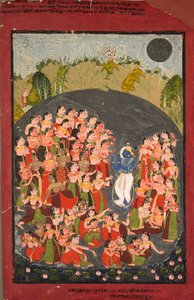 Krishna en de Gopi