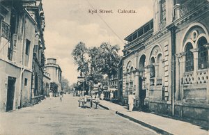 Kyd Street, Calcutta door Unbekannt