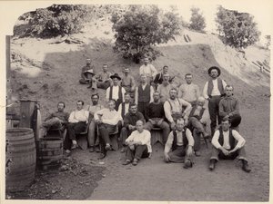 La Grange mijnploeg, Californië, 1900s