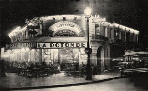 La Rotonde, Boulevard du Montparnasse, ca. 1925