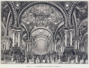 La Salle des Illusions, Parijs, september 1900 door Unbekannt