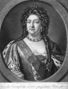 La Serenissime et tres puissante Princesse, 1734 door Unbekannt