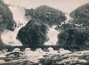 Laatefos, Hardanger, 1914 door Unbekannt