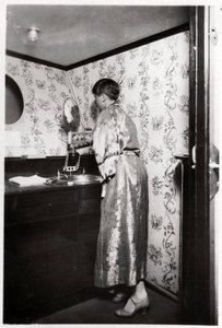 Dames toilet, Zeppelin LZ 127 Graf Zeppelin, 1933