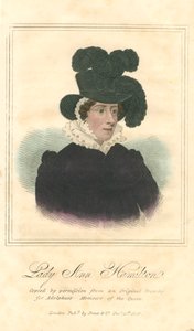 Lady Anne Hamilton, 1820 door Unbekannt