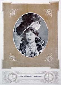 Lady Kathleen Pilkington door Unbekannt