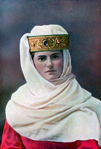 Dameshoofdtooi, ca. 1290, 1910