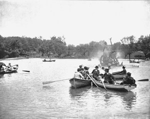 Meer in Wade Park, Cleveland, Ohio, VS, c1900