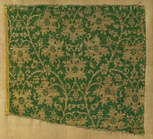 Lampas met kronkelende wijnstokken en druivenbladeren, 1300s