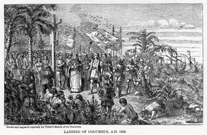 Landing van Columbus, AD 1492