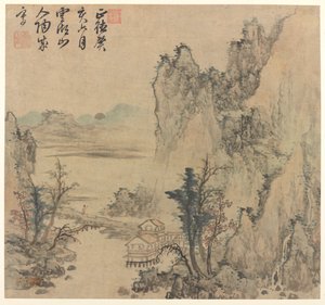 Landschap, Late Ming of vroege Qing-dynastie, 17e eeuw