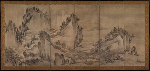 Landschap, tweede helft van de 1500s