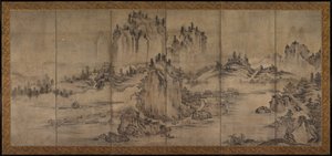 Landschap, tweede helft van de 1500s