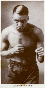 Larry Gains, Canadese bokser, 1938