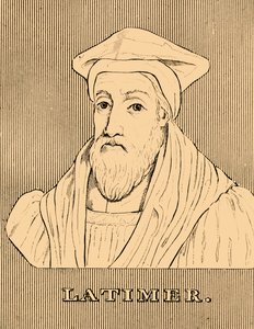 Latimer, ca. 1487-1555, 1830 door Unbekannt