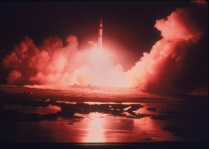 Lancering van de Apollo 17-missie, 1972 door Unbekannt