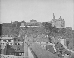 Gebouwen van de Laval Universiteit, Stad Quebec, c1897