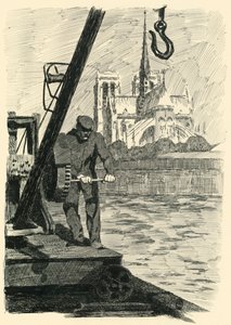Le Chevet de Notre-Dame, Le Matin, 1903