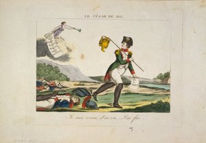 Le César de 1815 Napoleon als Caesar van 1815, 1815 door Unbekannt