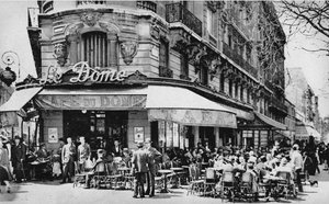 Le Dôme, Boulevard du Montparnasse door Unbekannt