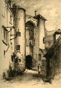 Le Passage Des Chénizelles À Laon Aisne, 1903