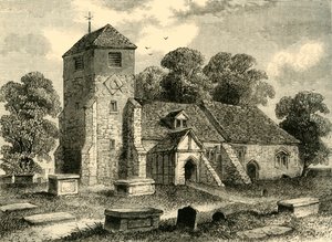 Lee Kerk in 1795, ca. 1878 door Unbekannt