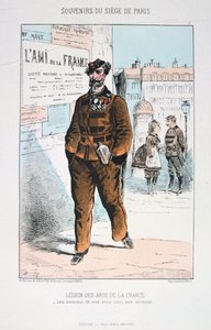 Legioen van de Vrienden van Frankrijk, Beleg van Parijs, 1870-1871 door Unbekannt