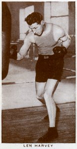 Len Harvey, Britse bokser, 1938