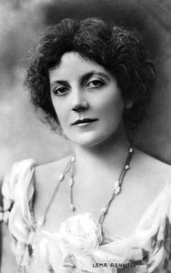 Lena Ashwell 1862-1957, Britse actrice, begin 20e eeuw