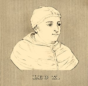 Leo X, 1475-1521, 1830 door Unbekannt