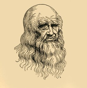 Leonardo Da Vinci, 1933 door Unbekannt