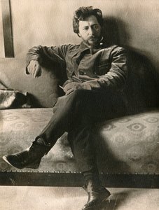 Leonid Andreyev, Russische auteur, begin 20e eeuw door Unbekannt