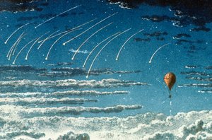 Leoniden meteorenregen, 1870 door Unbekannt